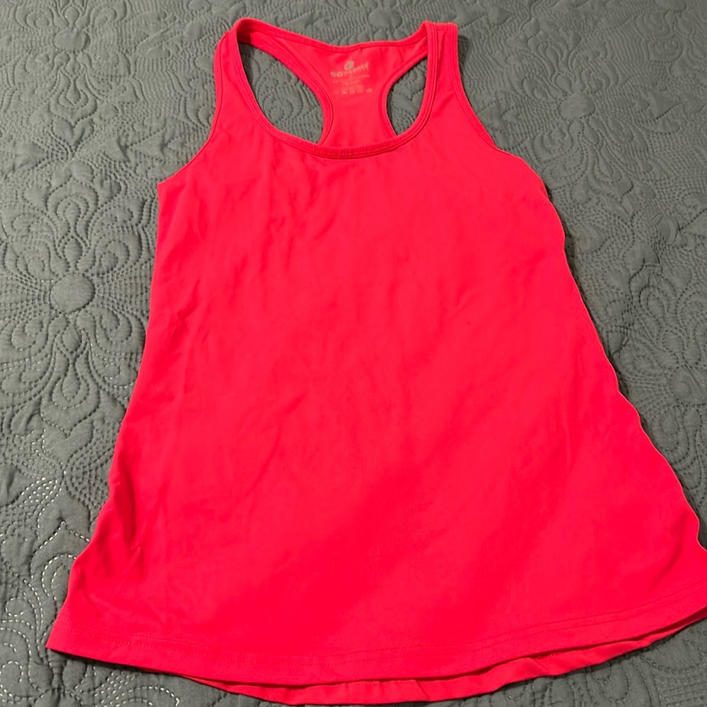 Hot pink 90 degree tank, medium
